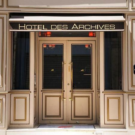 Hotel Des Archives Paris Dış mekan fotoğraf