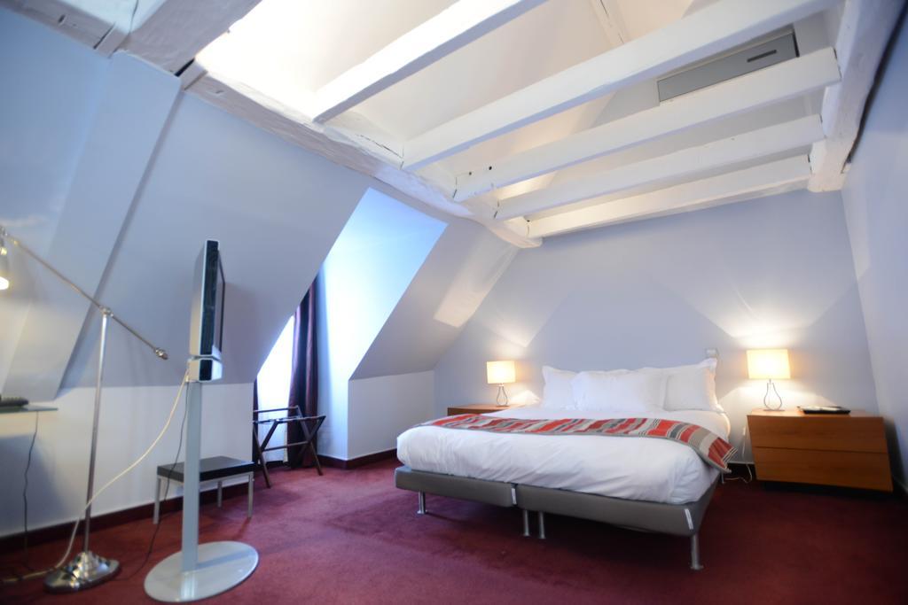 Hotel Des Archives Paris Oda fotoğraf