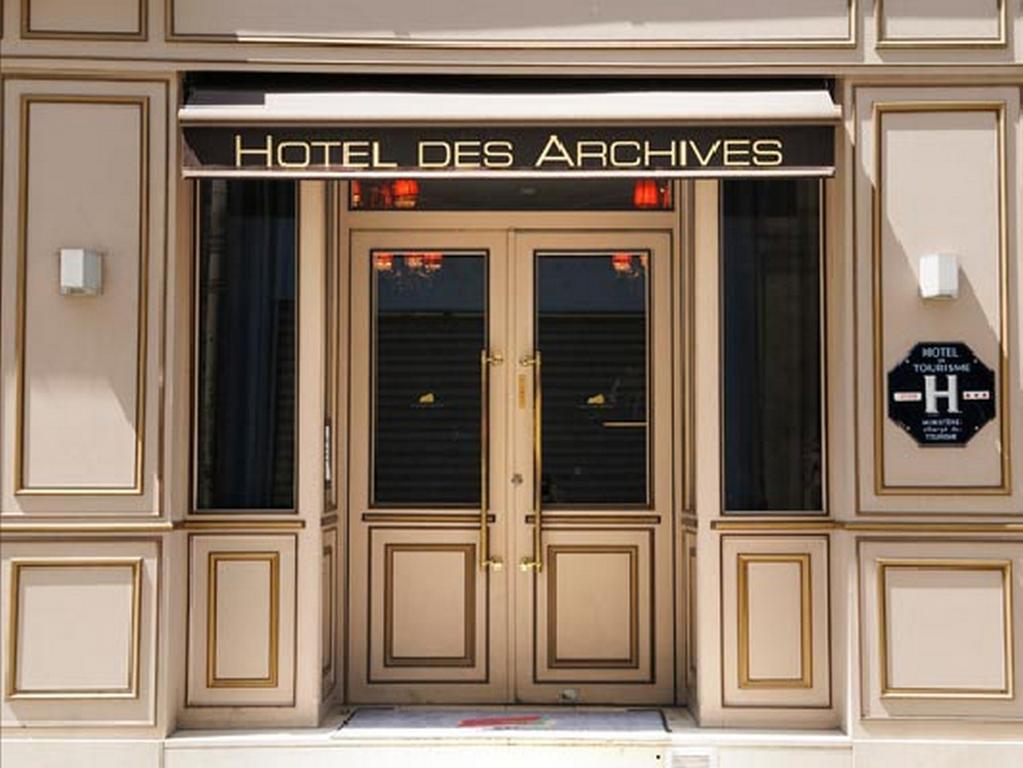 Hotel Des Archives Paris Dış mekan fotoğraf