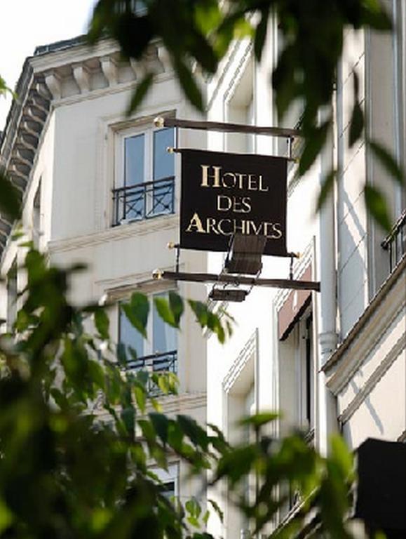 Hotel Des Archives Paris Dış mekan fotoğraf